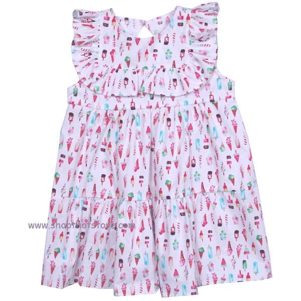 Ice cream smocked clearance dress