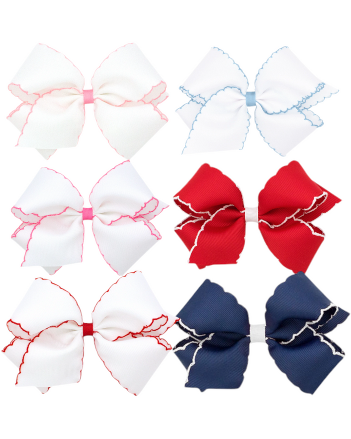 Moonstitch Grosgrain Hair Bow - King