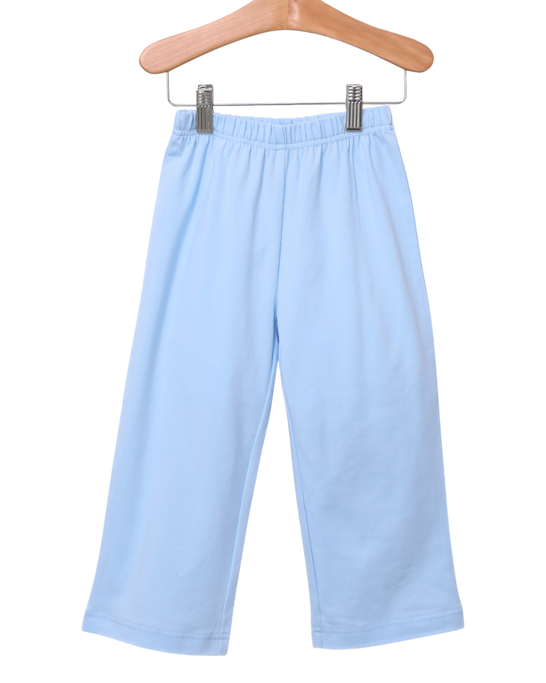 Knit Boys Pants- Light Blue, front