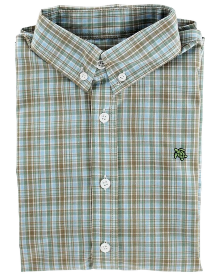 Roscoe Boys Button Down - Brookstone, front