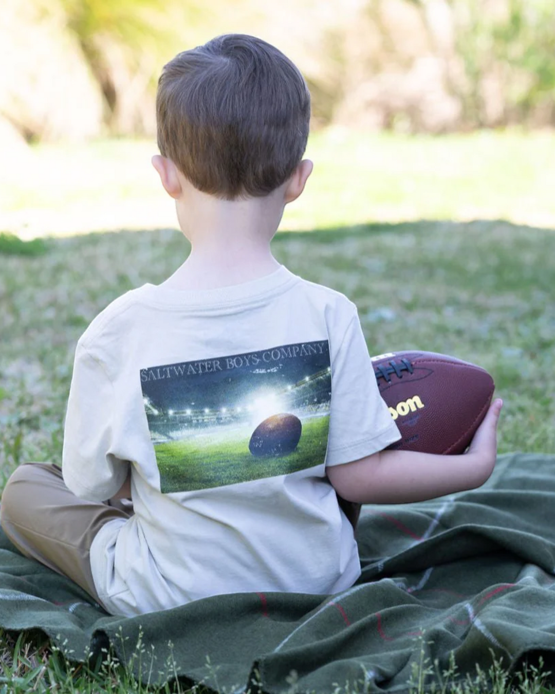 Football Boys Graphic Tee, child