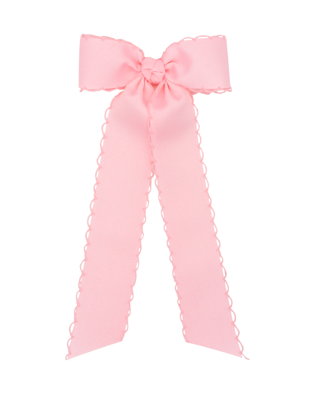 Moonstitch Streamers Hair Bow - light pink