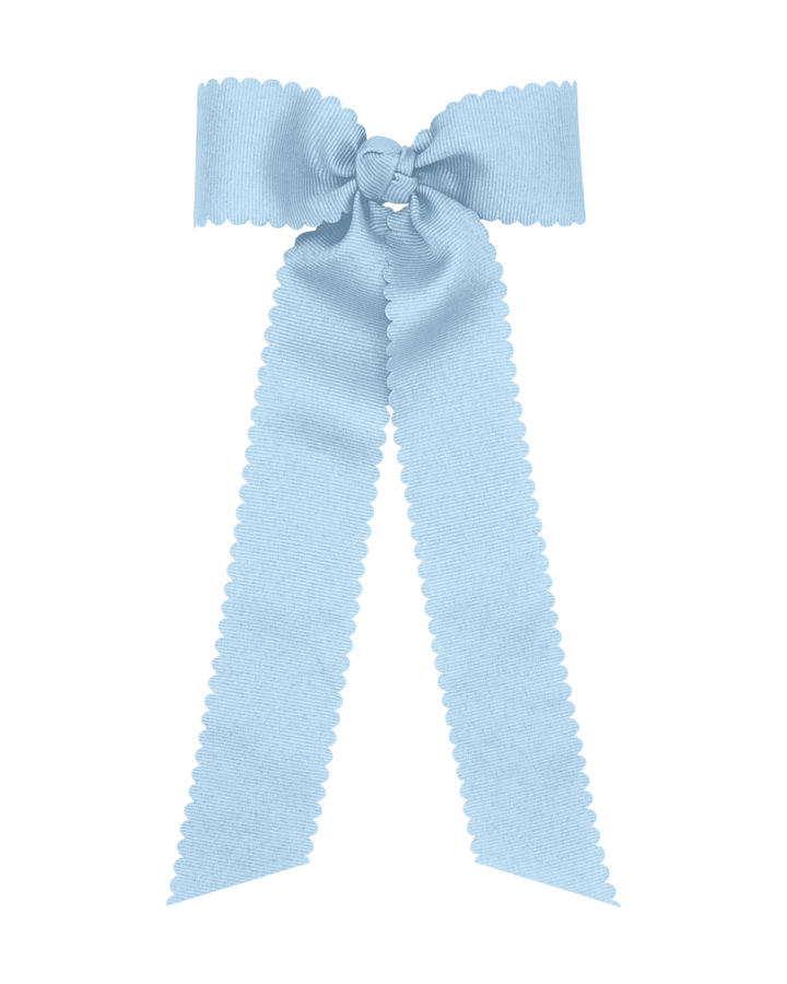 Moonstitch Streamers Hair Bow - millenium blue