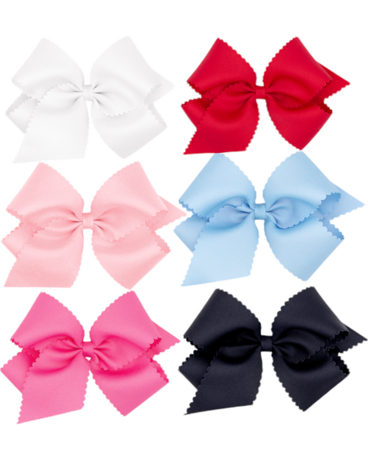 Scalloped Edge Grosgrain Bow, That Store